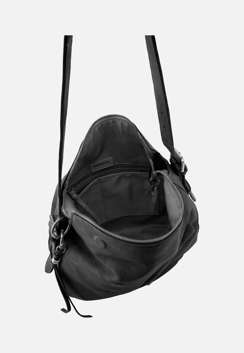 My Forever Friend Shoulderbag With Front Pocket Black - Schultertasche