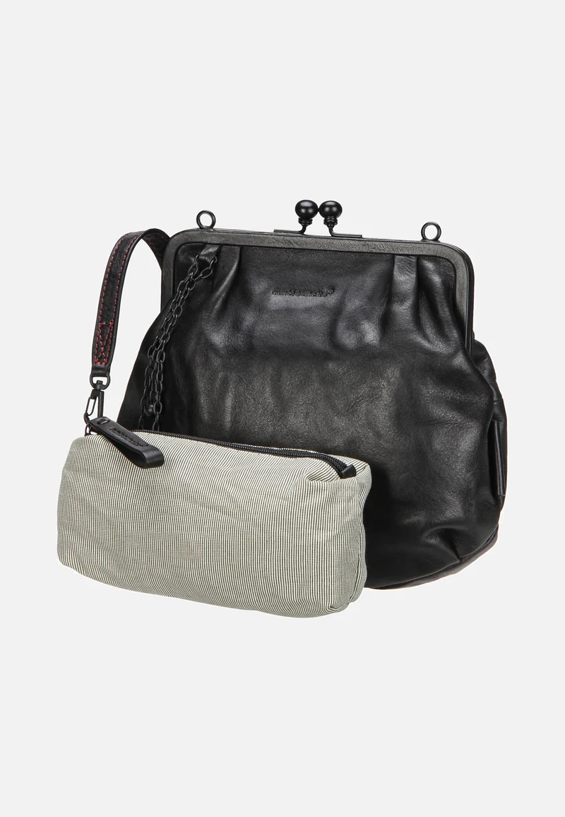 Mrs. Fortune Cookie Black Smoke - Beuteltasche