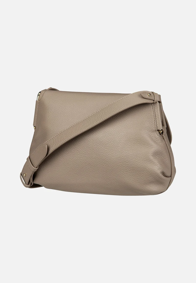 Rebekka 1501 Warm Taupe - Saddle Bag