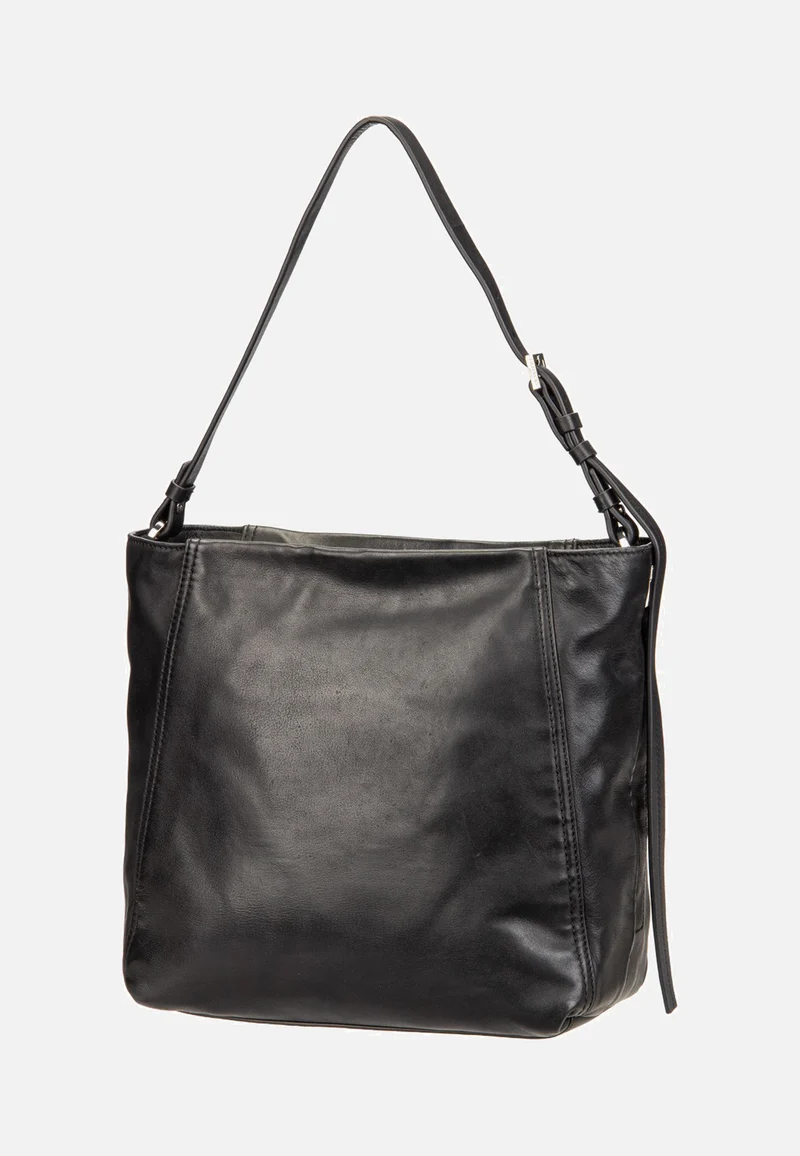 Chudy Hobo M Sheep Natural Black - Hobo Bag