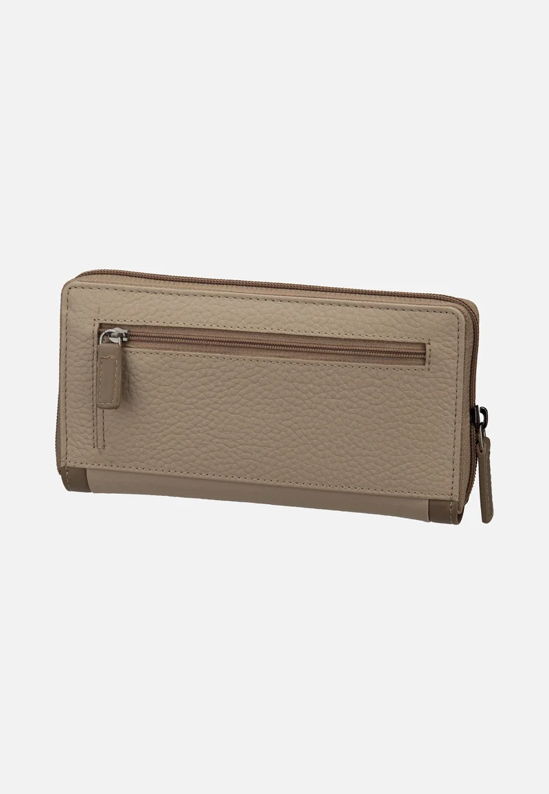 Sina Ladies Long Zip Beige - Portemonnaie