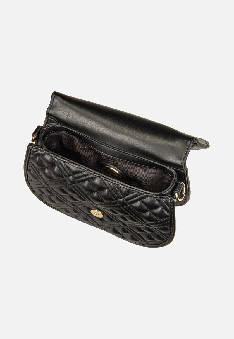 Quilted Bag 4112 Black/Gold - Crossbody Bag