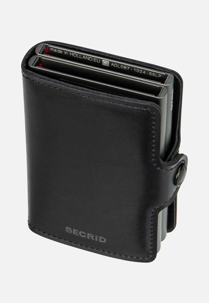 Twinwallet Mirum Plant-Based Black - Portemonnaie