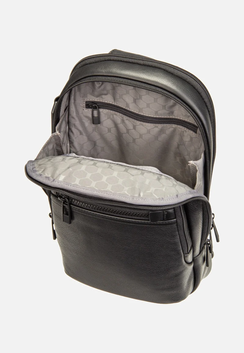 Roadster Leather Evo Sling Bag Black - Sling Bag