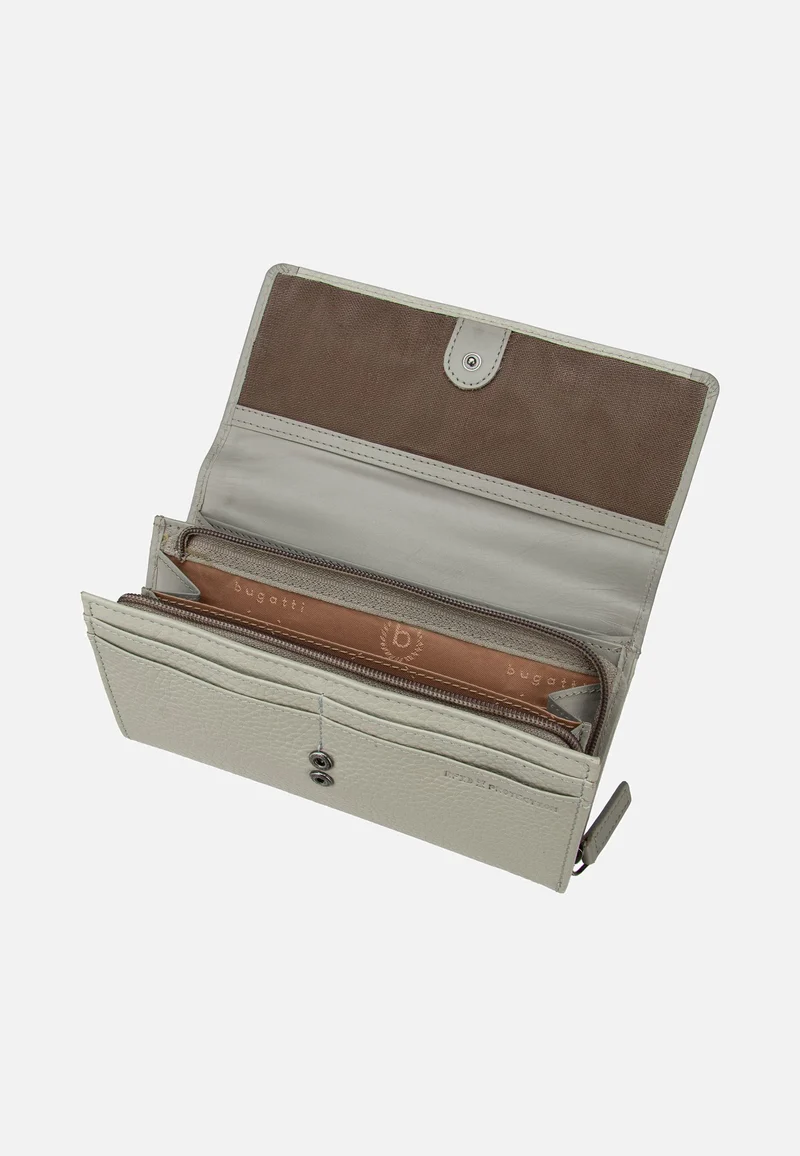 Sina Ladies Long With Flap Hellgrau - Portemonnaie