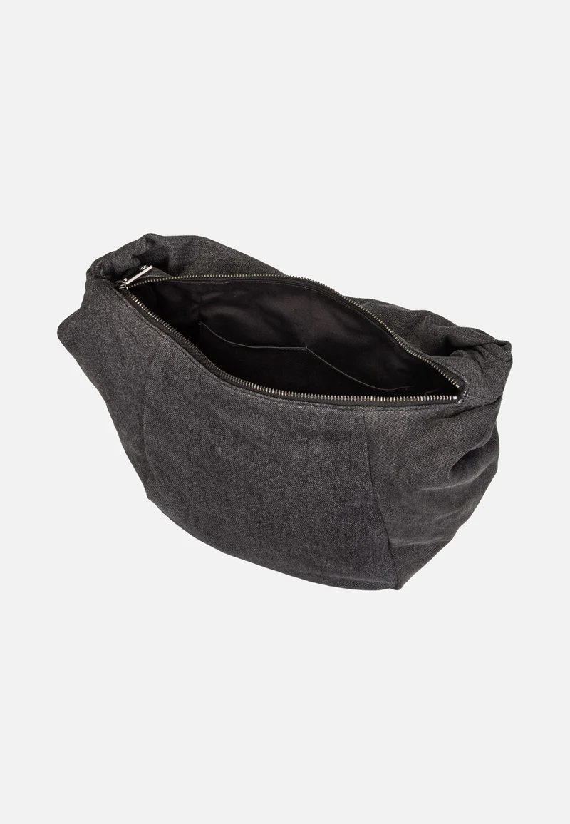 Farrah Hobo M Denim Black - Hobo Bag