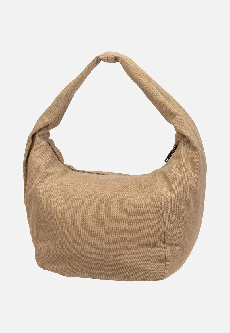 Farrah Hobo M Denim Beige - Hobo Bag