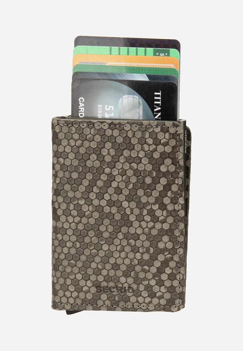 Slimwallet Hexagon Grey - Portemonnaie