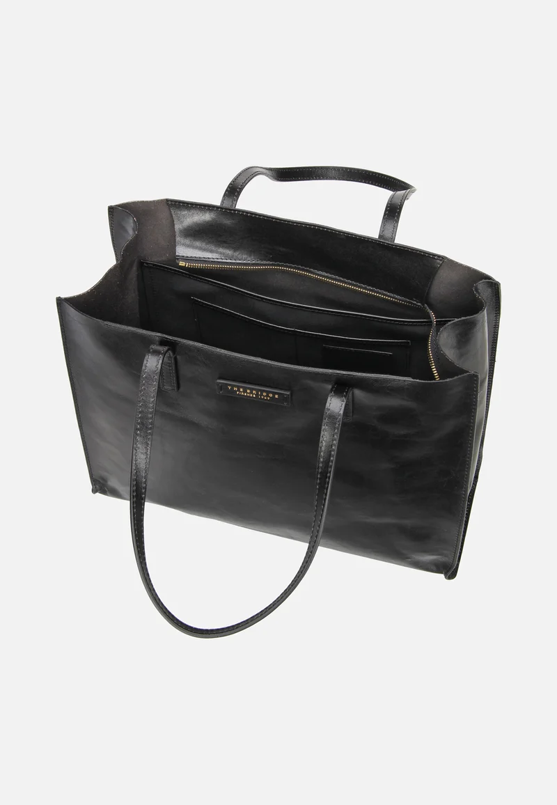 Mirra Shopping with Zip 1314 Nero/Oro - Shopper