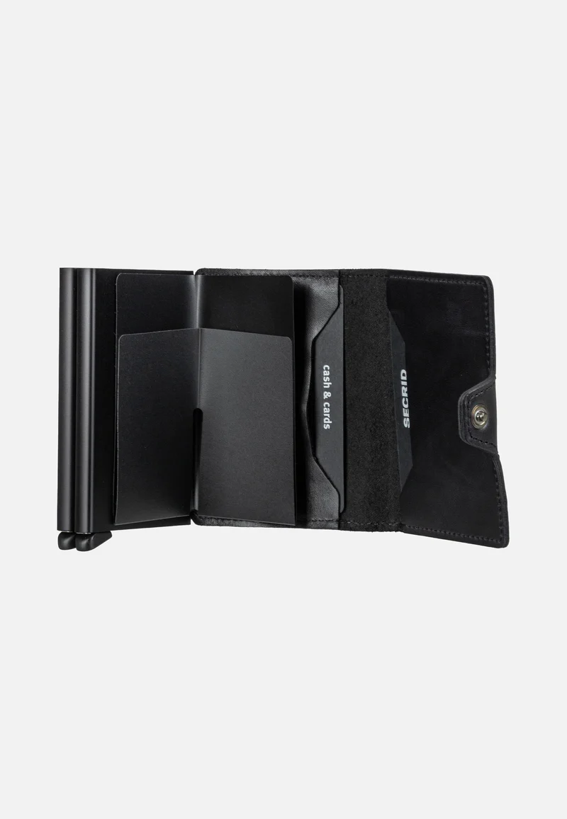 Twinwallet Vintage Black - Portemonnaie