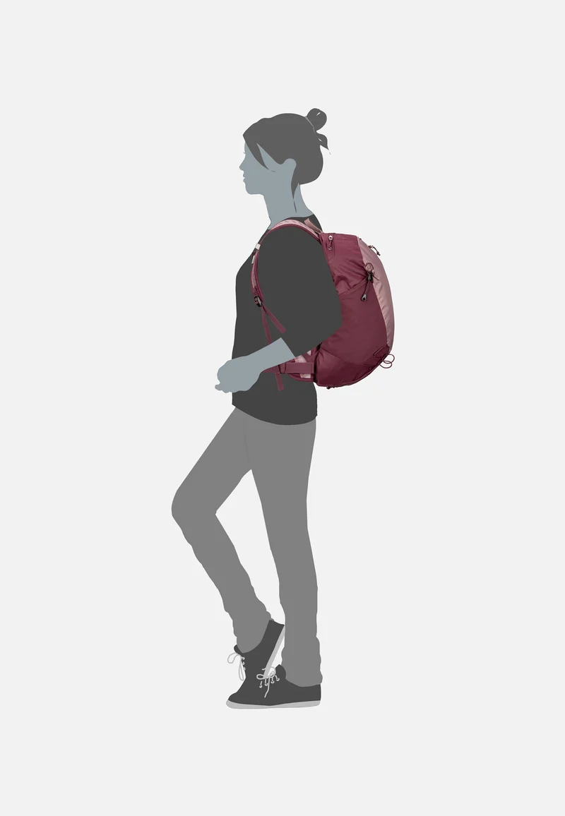 AC Lite 15 SL Ashrose/Cassis - Wanderrucksack