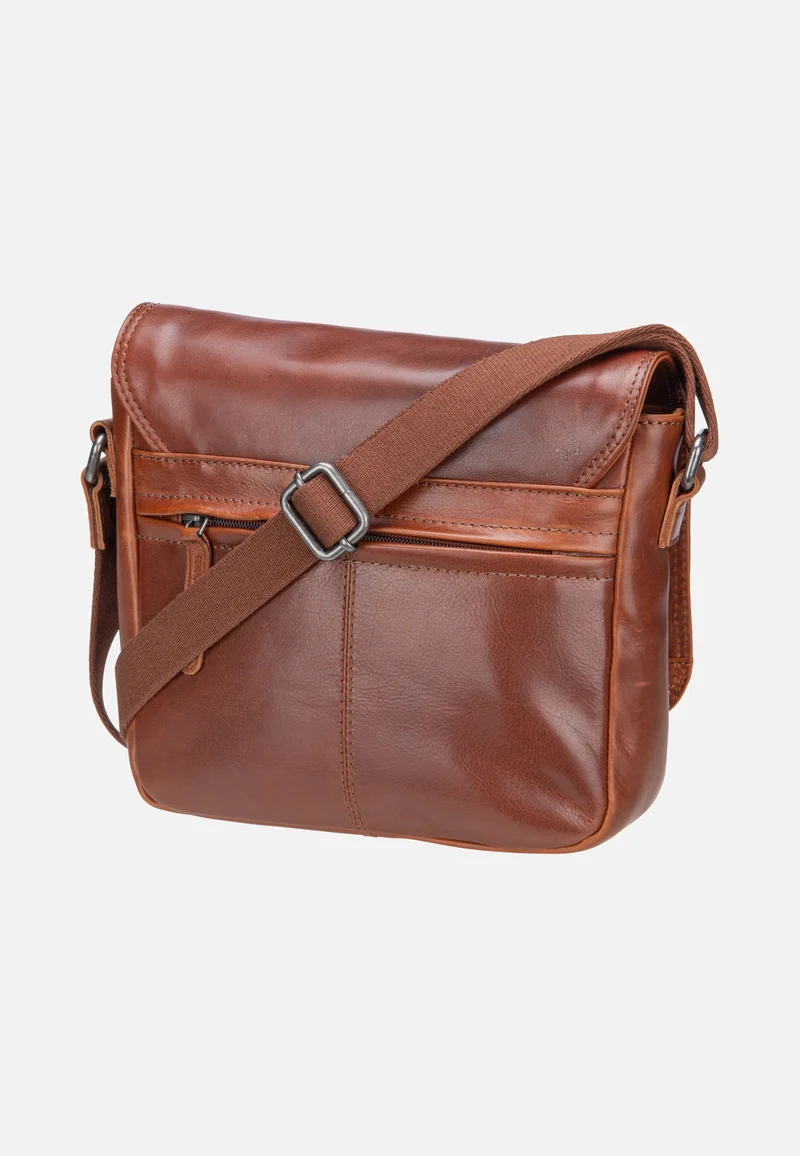 Waxy Vintage Crossbody Bag Tobacco Nut - Crossbody Bag