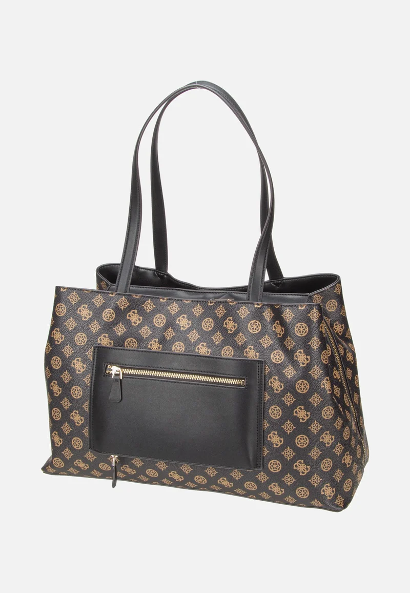 Wilder Tri Compartment Tote Brown - Shopper