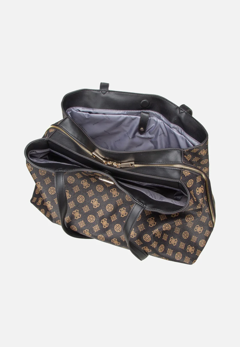 Wilder Tri Compartment Tote Brown - Shopper