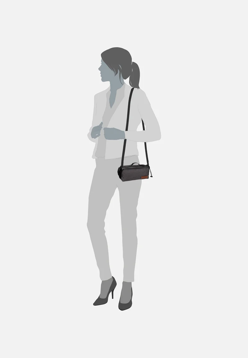 Go Eco 2978 Anthrazit - Crossbody Bag
