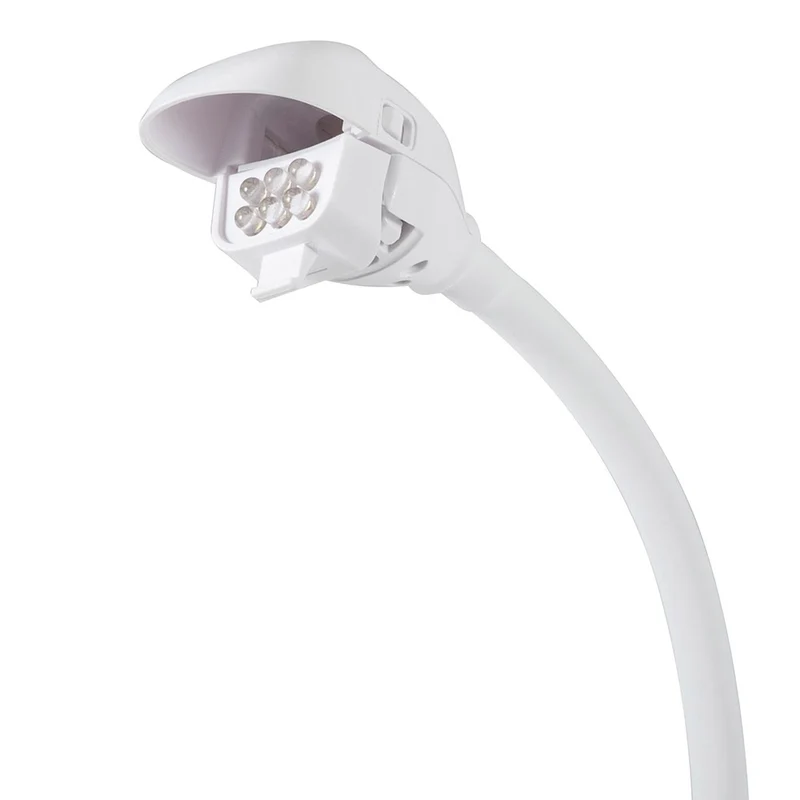 Purelite Multifunktionale Lupe und Tischlampe: Weiß