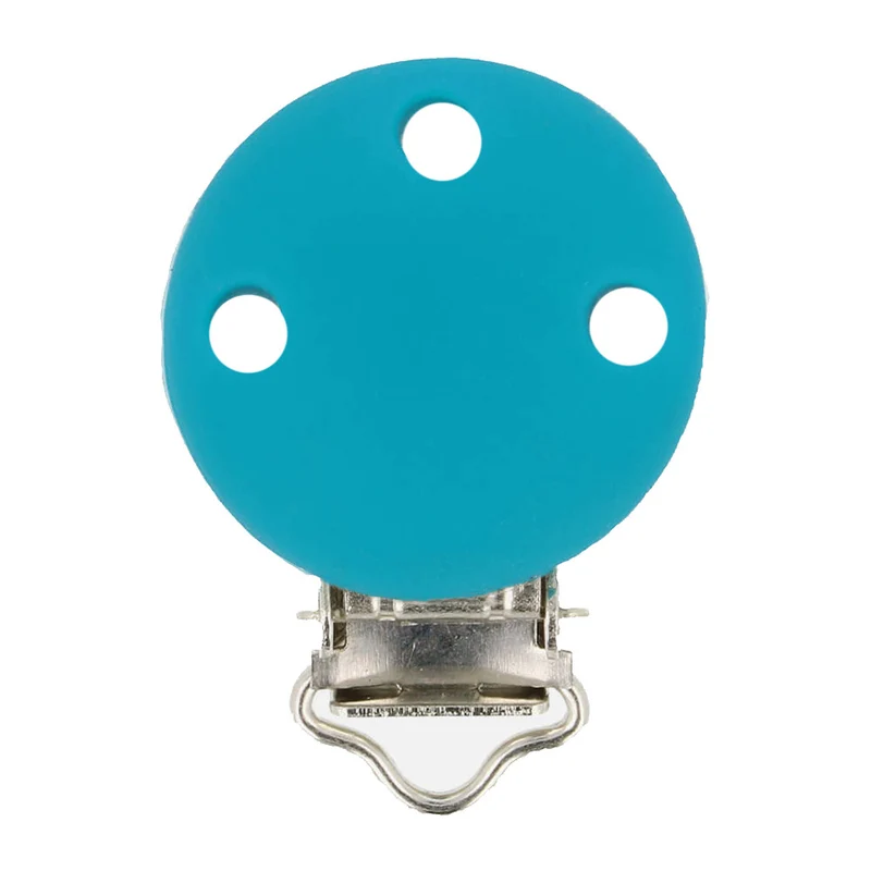 Opry Silikon-Schnullerhalter Blau 29,5 x 42,7 mm