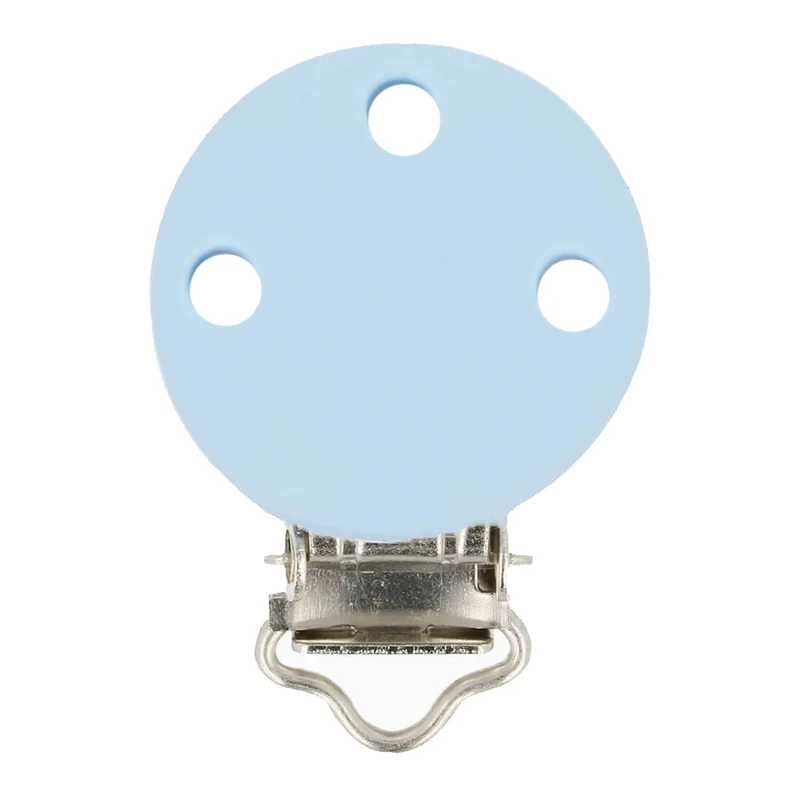 Opry Silikon-Schnullerhalter Baby Blau 29,5 x 42,7 mm