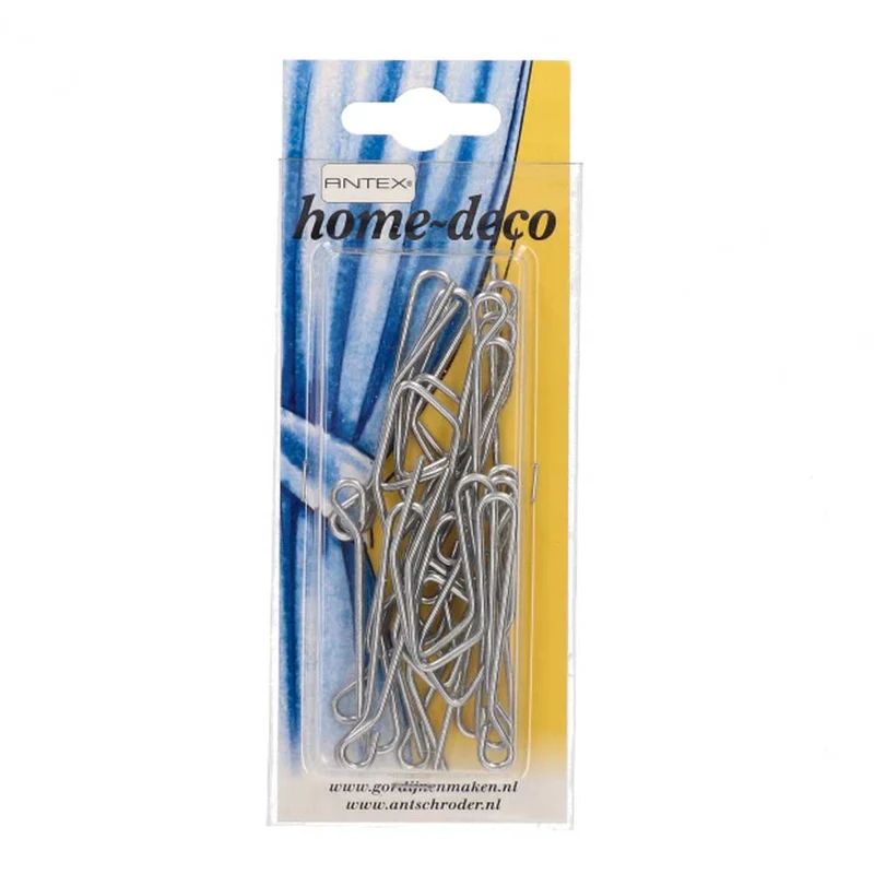Antex Home Deco Profilhaken aus Metall, 5 cm, 15 Stück