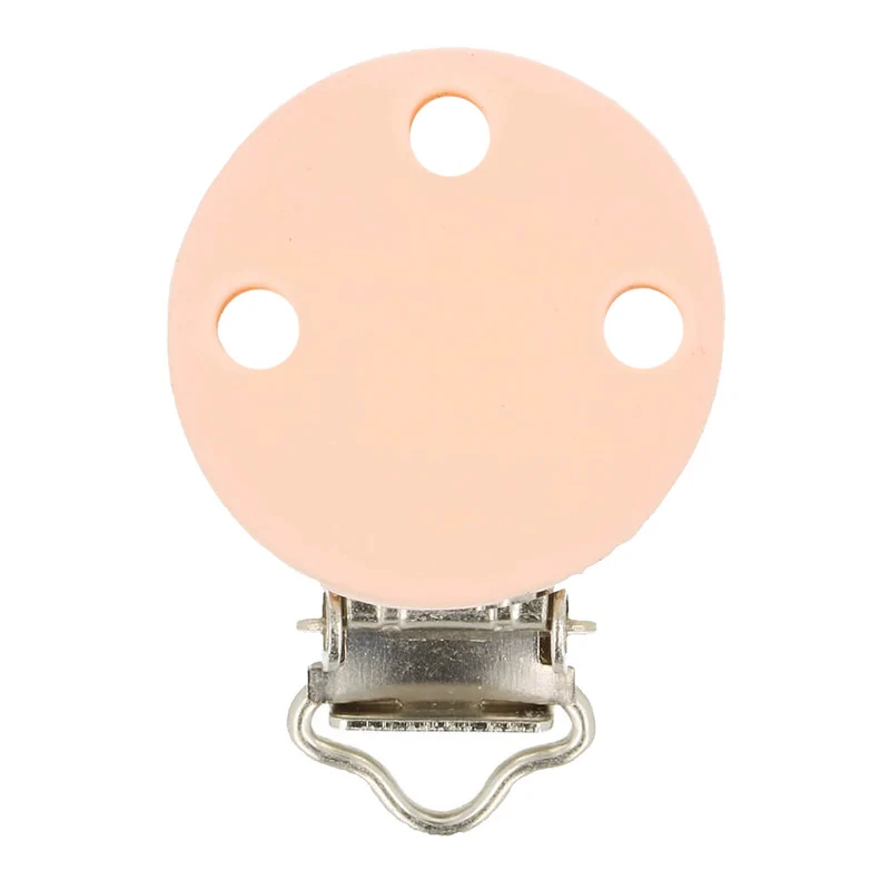 Opry Silikon-Schnullerhalter, Rosa, 29,5 × 42,7 mm