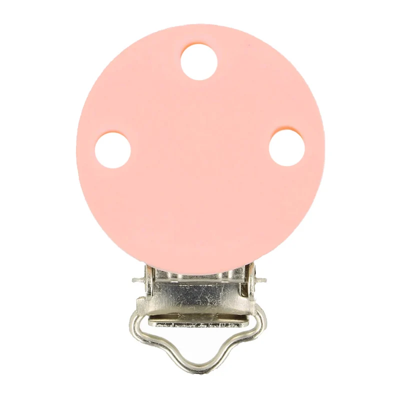 Opry Silikon-Schnullerhalter Baby Rosa 29,5 x 42,7 mm