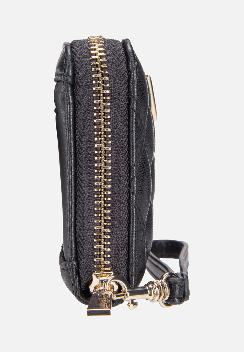 Giully II Slg Large Zip Around Black - Portemonnaie